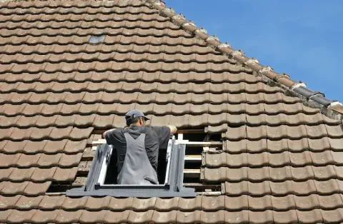 Pose de velux - Saint-Denis-de-Jouhet